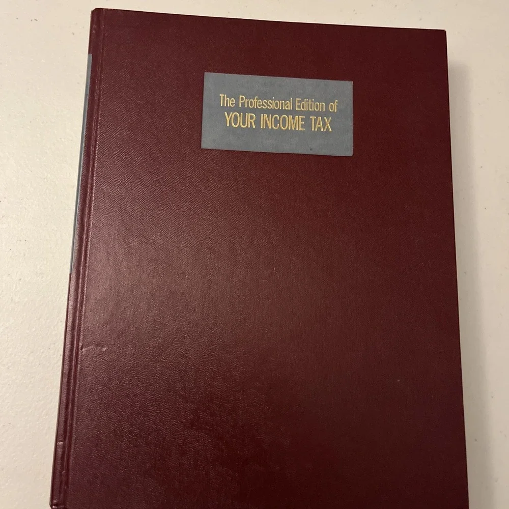 The Professional Edition of Your Income Tax 1987, J.K. Lasser Book 1986 Prentice